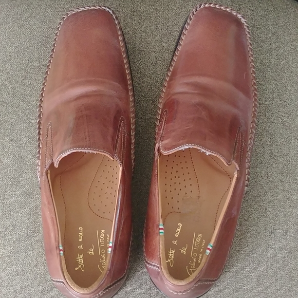 Like new GalizioTorresi hand stiched Leather shoes, size 42,  Made in Italy - Picture 9 of 16